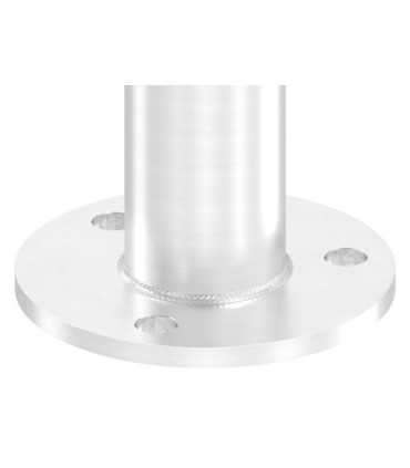 Poteau inox à la française sans perçage