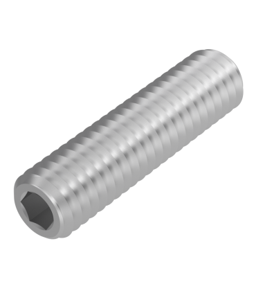 Vis sans tête inox A2 filetage à droite