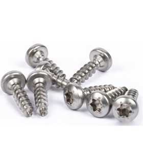 Vis à bois bombée torx A2