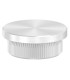 Embout plat inox Ø42,4 x 2 – bouchon de tube rond A2 / A4