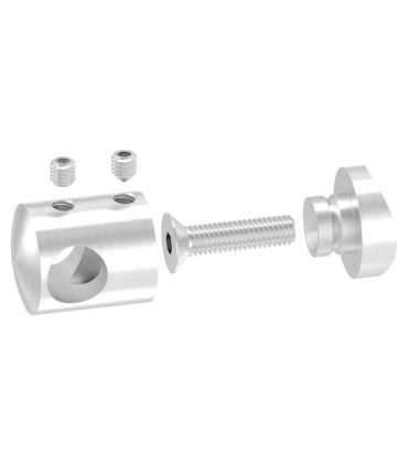 Support Intermédiaire Inox A4 Ø12mm Lisse Garde-Corps | FSA Inox