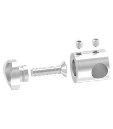 Support Droit Inox A2 Ø12mm Lisse Garde-Corps | FSA Inox