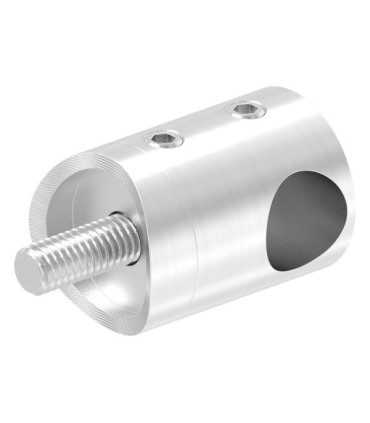 Support Droit Inox A2 Ø12mm Lisse Garde-Corps | FSA Inox