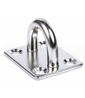 Pontet embouti sur platine inox A2