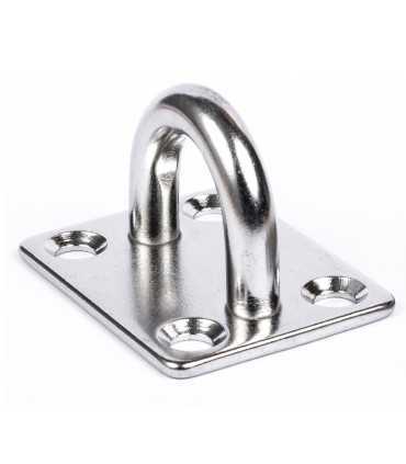 Pontet embouti sur platine inox A2