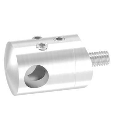 Support Intermédiaire Inox A2 Ø12mm Lisse Garde-Corps | FSA Inox