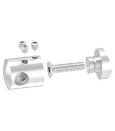 Support Intermédiaire Inox A2 Ø12mm Lisse Garde-Corps | FSA Inox