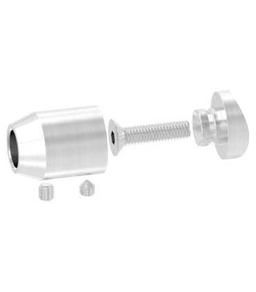Support Intérieur Inox A2 Ø12mm Lisse Garde-Corps | FSA Inox