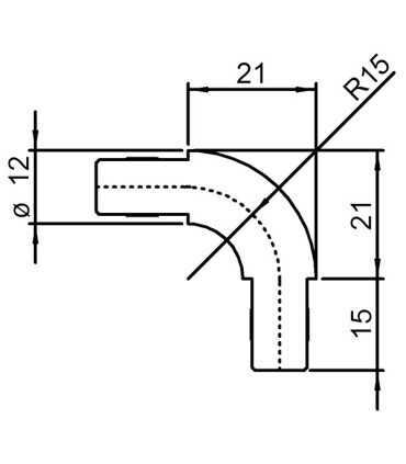 Raccord Inox A2/A4 90° Mâle/Mâle Ø12x1.5mm | FSA Inox