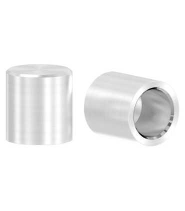 Terminaison Plate Inox A2 Ø12mm Lisse Garde-Corps | FSA Inox