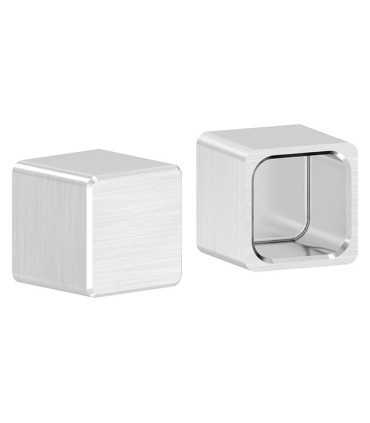 Terminaison carré plate inox