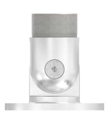 Platine murale articulée inox A2 ou A4 Ø42,4 | FSA Inox