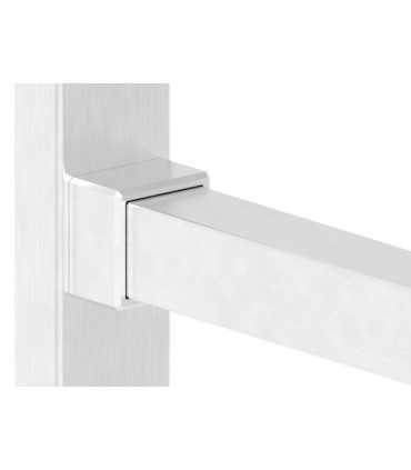 Platine Fixation Intérieure Inox Carré Creux Garde-Corps | FSA Inox