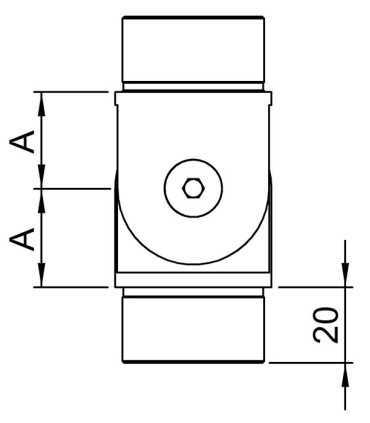 Raccord Articulé Inox A2 / A4 Garde-Corps Main Courante | FSA Inox