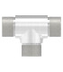 Raccord en T inox pour tube