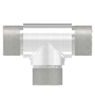 Raccord en T inox pour tube