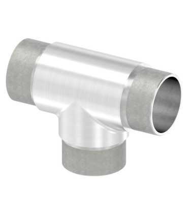 Raccord en T inox pour tube