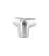 Raccord 3 départs angle 90° inox pour tube