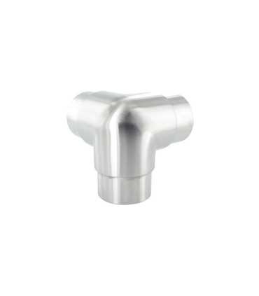 Raccord 3 départs angle 90° inox pour tube