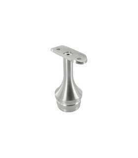 Support main courante fixe design inox pour tube