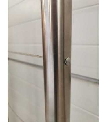 Kit 2m câble 7x7 inox 4mm serti + tendeur inox