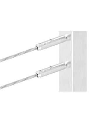 Kit cable inox A4 4mm pour garde corps droit