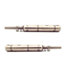 Lot de 2 Tendeurs Câble Inox A4 pour Câbles 3 à 4mm | FSA Inox