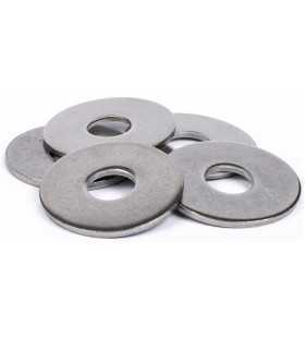 Rondelles plates Extra Large (LL) inox A4