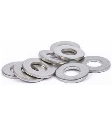 Rondelles plates Moyenne (M) inox A4