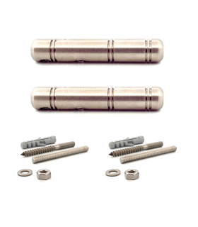 Kit tendeurs câble inox avec vis gauche et droite