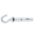 Cheville à crochet inox anti-rotation