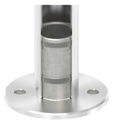 Kit garde-corps inox complet 2m40