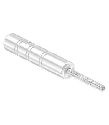 Tendeur inox avec vis - droit câble de 3 à 4 mm