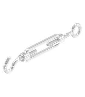 Tendeur câble anneau-crochet inox A4