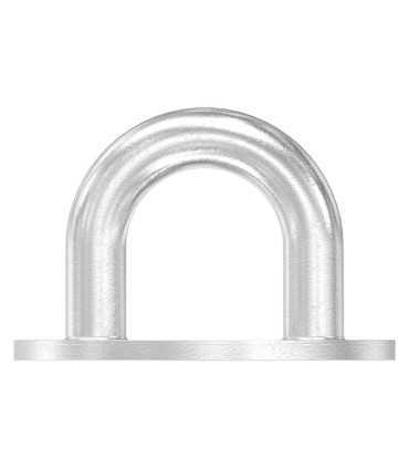 Pontet sur platine ronde inox A2