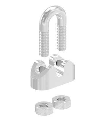 Serre câble étrier inox A4