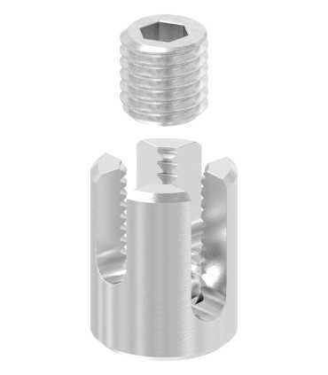 Serre câble croisé inox A4