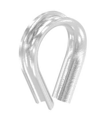 Kit inox 2 Serres cables simples et 1 cosse coeur câble de 4mm