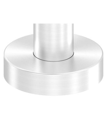 Poteau garde-corps inox A2 A4 42,4 à la française câble ou lisse