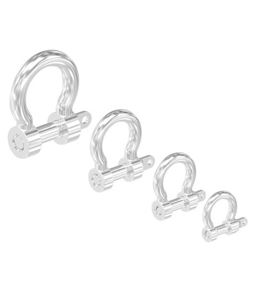 Manille lyre en inox A4