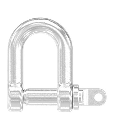 Manille droite en inox A4