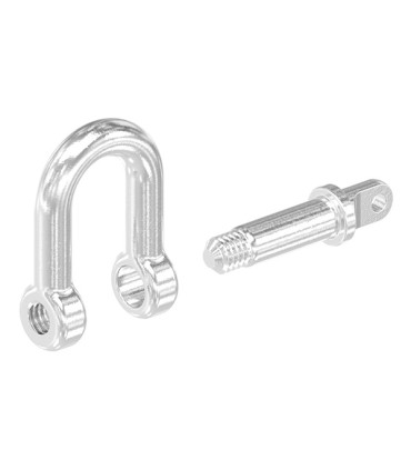 Manille droite en inox A4