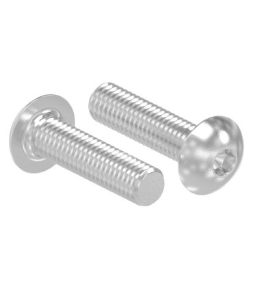 Vis métaux TBHC inox A2 bombée