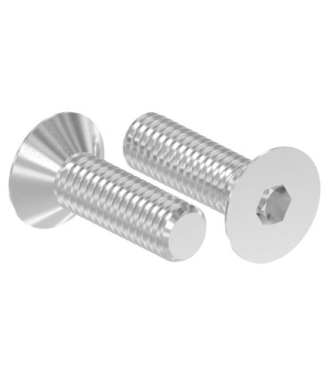 Vis métaux TFHC inox A2 fraisée