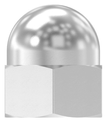 Ecrous borgnes inox A2