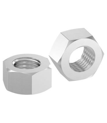 Ecrous hexagonaux (HU) inox A2