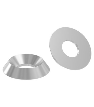 Rondelle fraisée inox NF E 27-619 A1 A4 pour vis tête fraisée M4 M5 M6