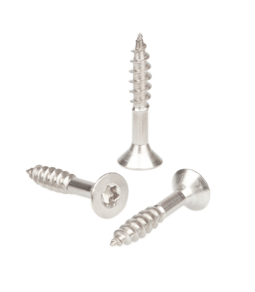 Vis bois TX inox A2 filetage partiel