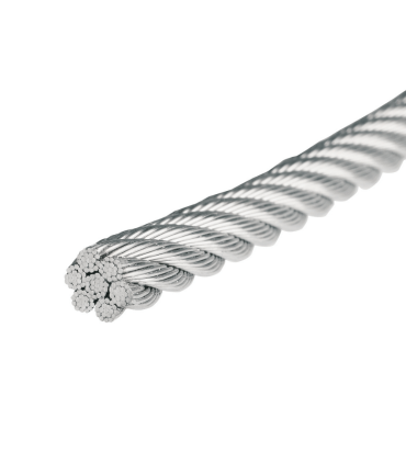 Câble extra souple 7X19 4mm inox A4