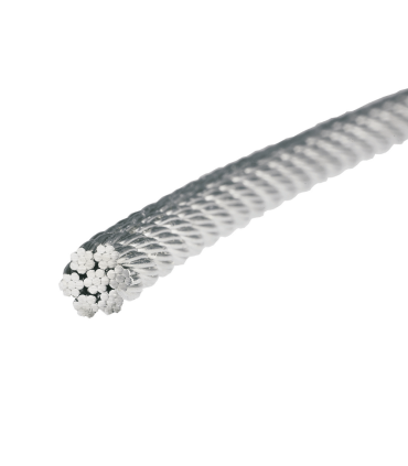 Câble souple 7x7 inox A4 AISI 316 au mètre linéaire.